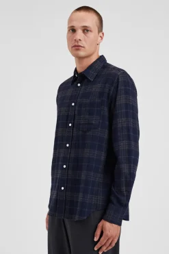 Norse Projects SHIRTING>Algot Relaxed Wool Check Shirt