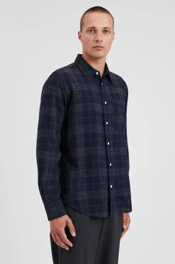 Norse Projects SHIRTING>Algot Relaxed Wool Check Shirt