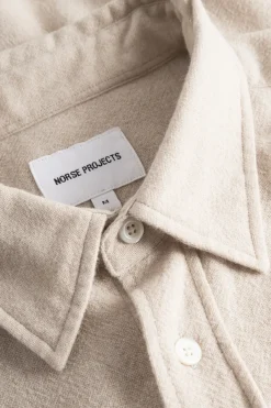 Norse Projects SHIRTING>Algot Relaxed Wool Shirt