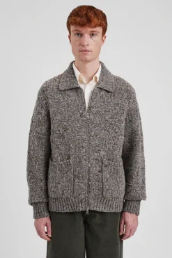 Norse Projects KNITWEAR>Erik Donegal Diamond Jacket