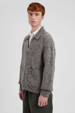 Norse Projects KNITWEAR>Erik Donegal Diamond Jacket