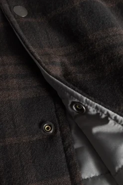 Norse Projects OVERSHIRTS>Hjalmer Insulated Wool Check Overshirt
