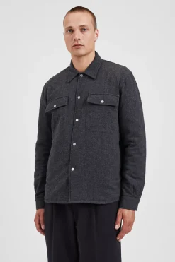 Norse Projects OVERSHIRTS>Hjalmer Insulated Wool Overshirt