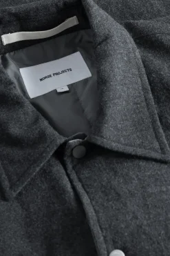 Norse Projects OVERSHIRTS>Hjalmer Insulated Wool Overshirt