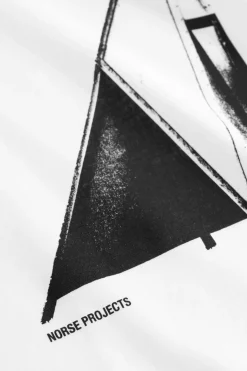 Norse Projects T-SHIRTS>Holger Organic Interlock Hide Print T-Shirt