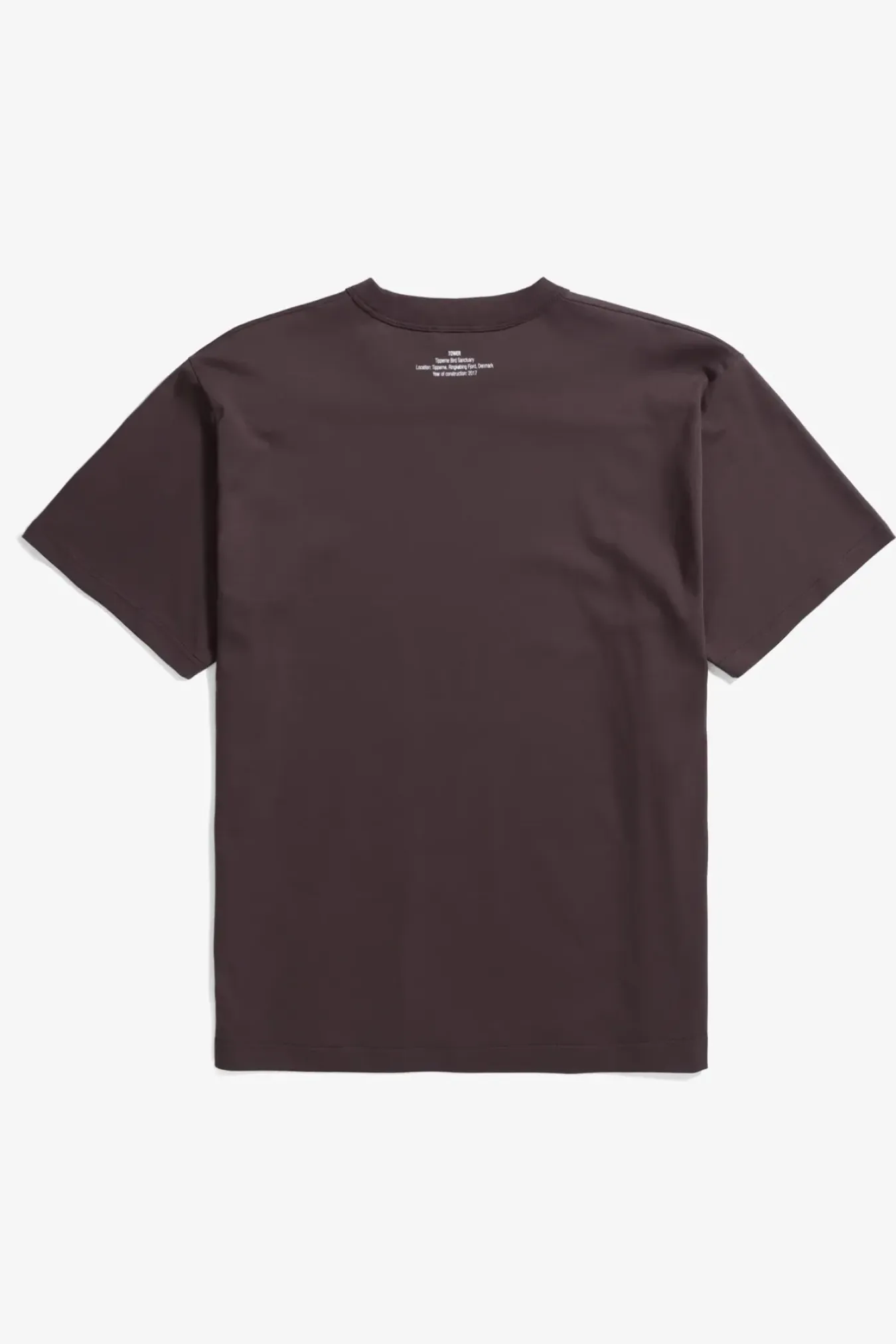 Norse Projects T-SHIRTS>Holger Organic Interlock Tower Print T-Shirt