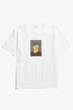 Norse Projects T-SHIRTS>Johannes Organic Cap Print T-shirt