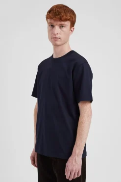 Norse Projects T-SHIRTS>Johannes Organic NORSE Logo T-shirt