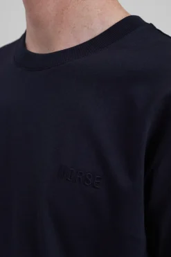 Norse Projects T-SHIRTS>Johannes Organic NORSE Logo T-shirt