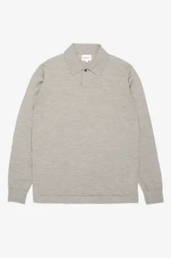 Norse Projects KNITWEAR>Jon Tech Merino LS Polo