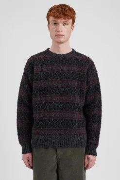 Norse Projects KNITWEAR>Jonas Scottish Lambswool Fair Isle Sweater
