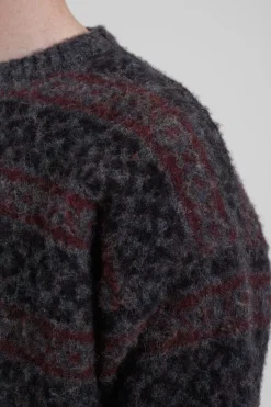 Norse Projects KNITWEAR>Jonas Scottish Lambswool Fair Isle Sweater