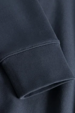 Norse Projects SWEATSHIRTS>Ketel Relaxed Organic NORSE Logo Half Zip