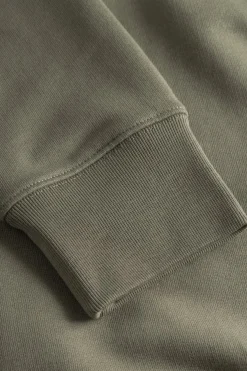 Norse Projects SWEATSHIRTS>Ketel Relaxed Organic NORSE Logo Half Zip