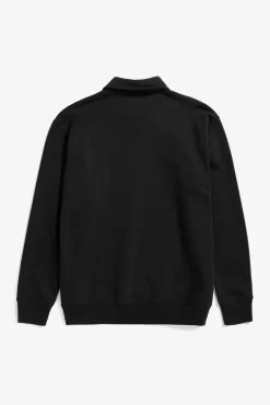 Norse Projects SWEATSHIRTS>Ketel Relaxed Organic NORSE Logo Half Zip