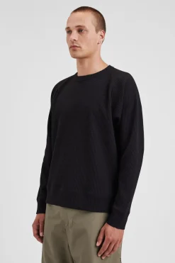 Norse Projects SWEATSHIRTS>Kristian Relaxed Tech Waffle Sweater