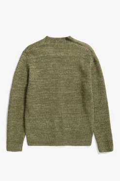 Norse Projects KNITWEAR>Loki Wool Cotton Rib Cardigan