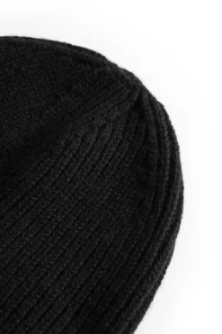 Norse Projects BEANIES>Merino Lambswool Rib N Logo Beanie