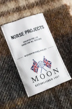 Norse Projects ACCESSORIES>Moon Checked Merino Lambswool Scarf