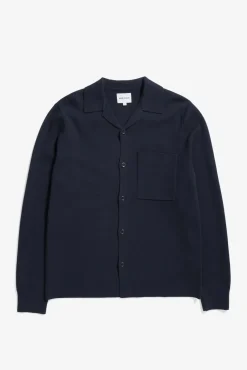 Norse Projects KNITWEAR>Nicolai Merino Cotton Milano Jacket