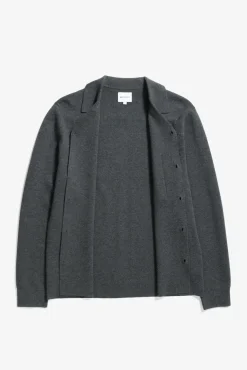 Norse Projects KNITWEAR>Nicolai Merino Cotton Milano Jacket