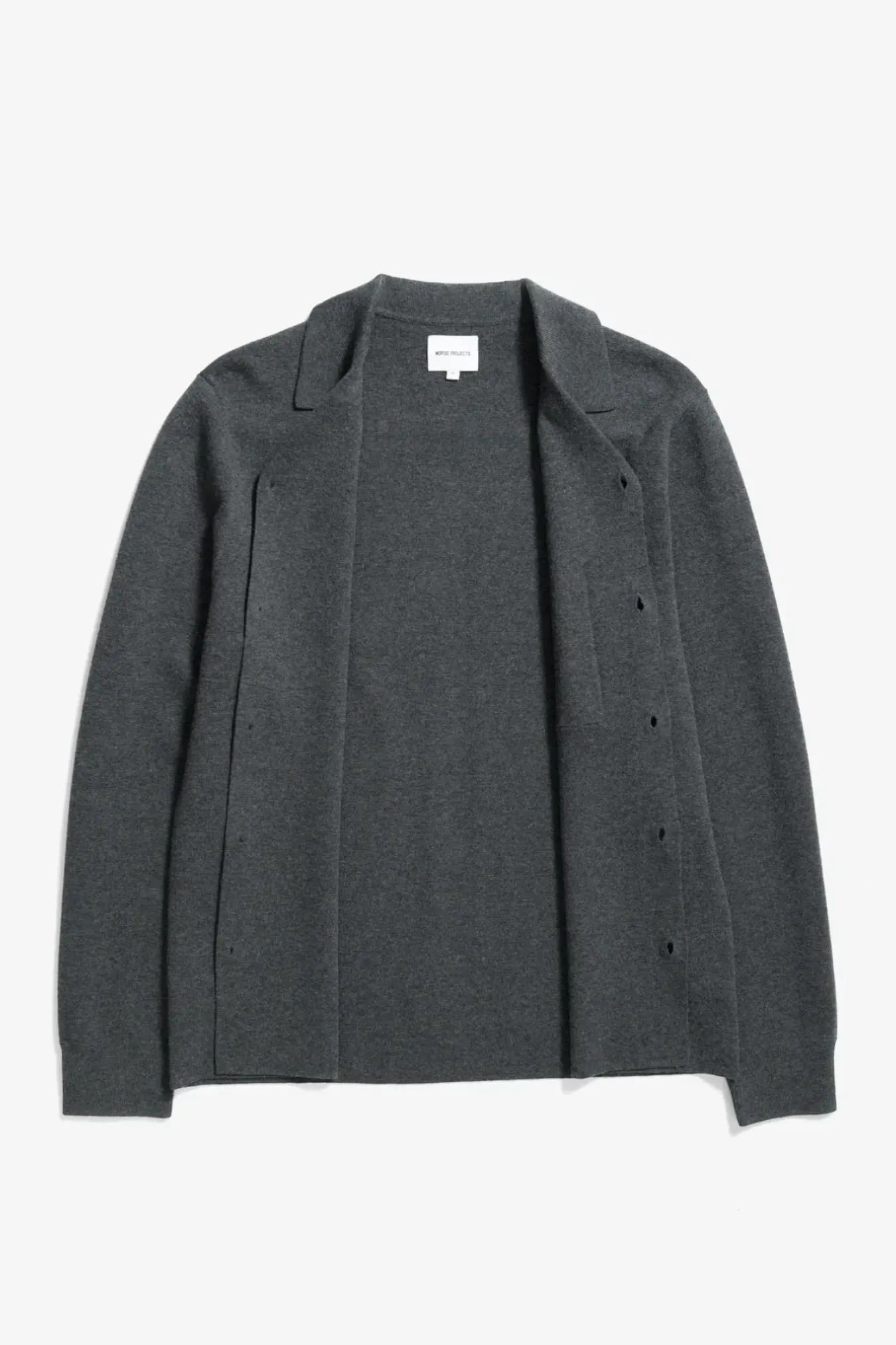 Norse Projects KNITWEAR>Nicolai Merino Cotton Milano Jacket