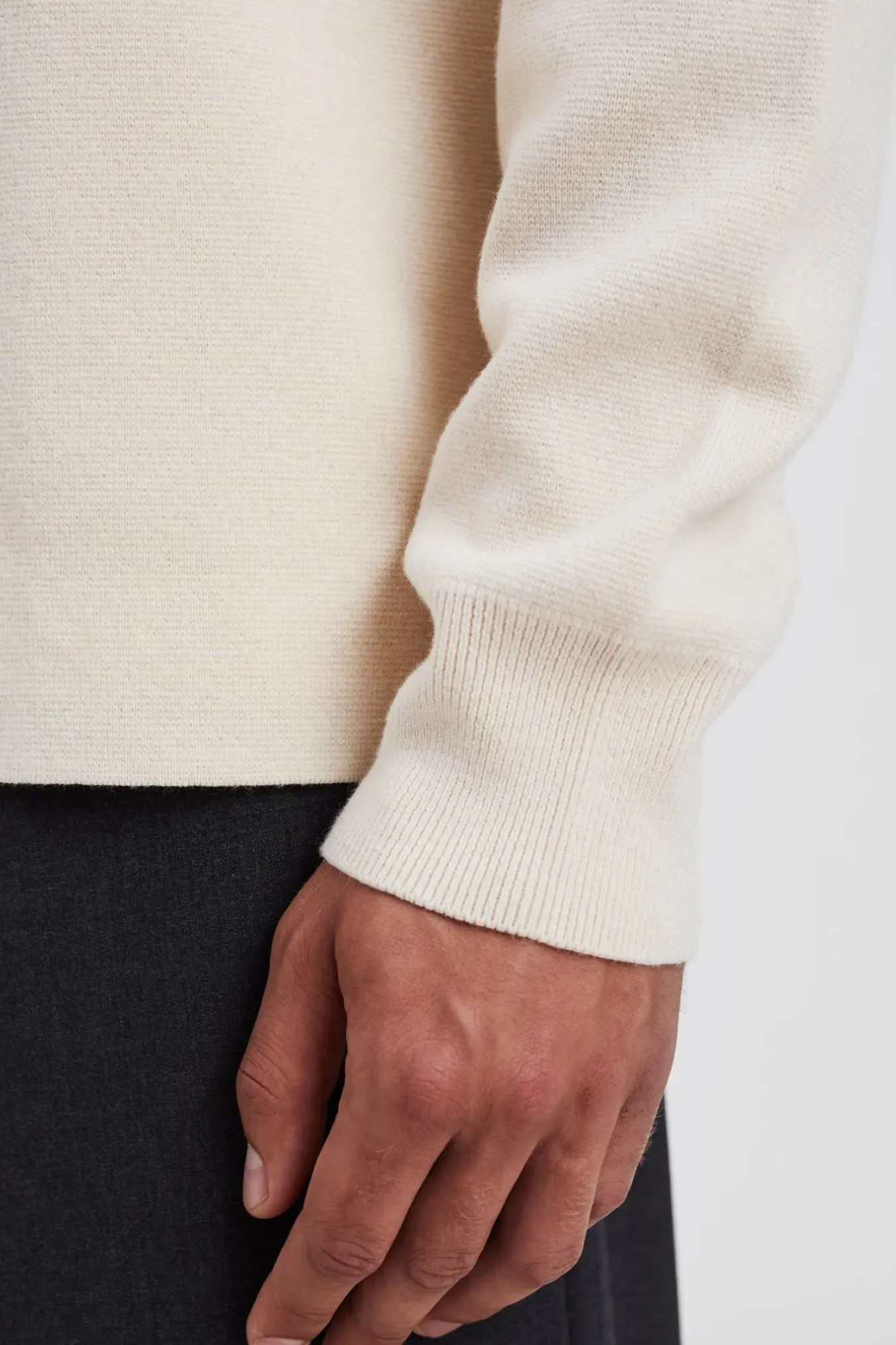 Norse Projects KNITWEAR>Nicolai Merino Cotton Milano Jacket