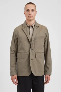 Norse Projects OVERSHIRTS|OUTERWEAR>Nilas Fine Broken Twill Work Jacket