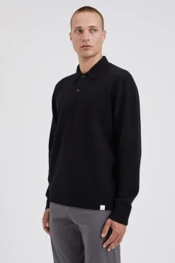 Norse Projects KNITWEAR>Norse Standard Merino Lambswool Polo
