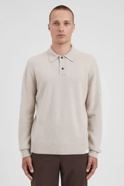 Norse Projects KNITWEAR>Norse Standard Merino Lambswool Polo