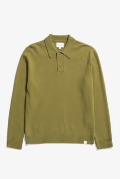 Norse Projects KNITWEAR>Norse Standard Merino Lambswool Polo
