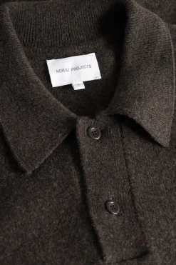Norse Projects KNITWEAR>Norse Standard Merino Lambswool Polo