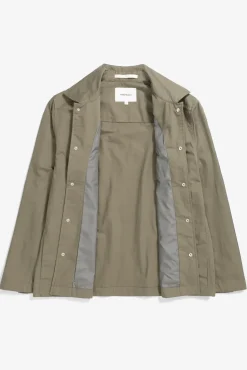 Norse Projects OVERSHIRTS>Pelle Fine Broken Twill Overshirt