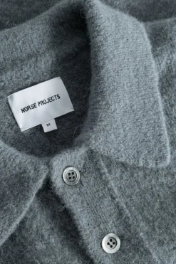 Norse Projects KNITWEAR>Rasmus Relaxed Brushed Polo
