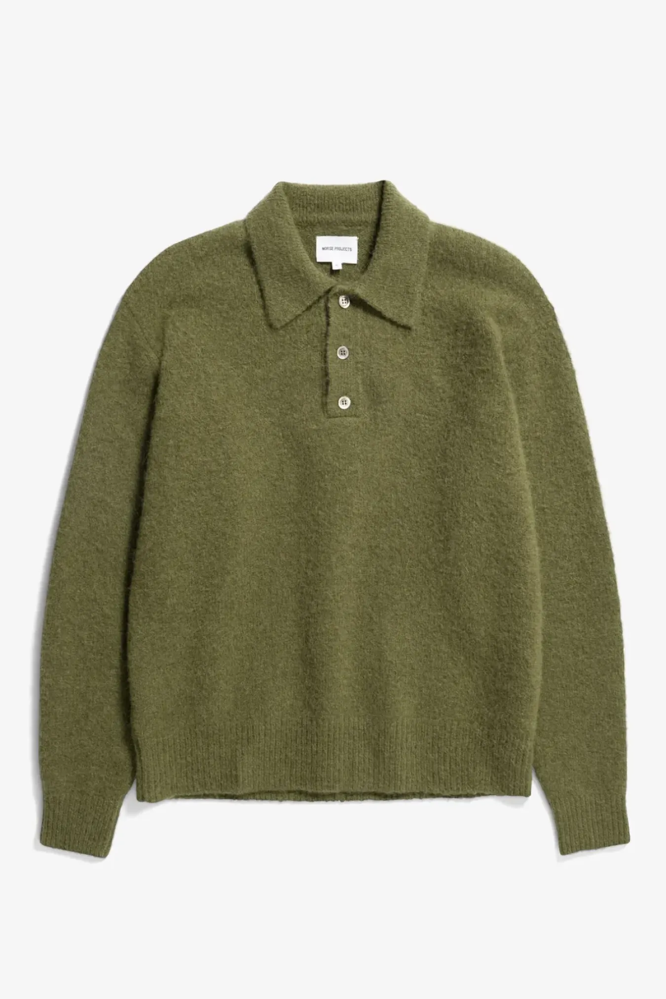 Norse Projects KNITWEAR>Rasmus Relaxed Brushed Polo