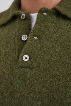 Norse Projects KNITWEAR>Rasmus Relaxed Brushed Polo