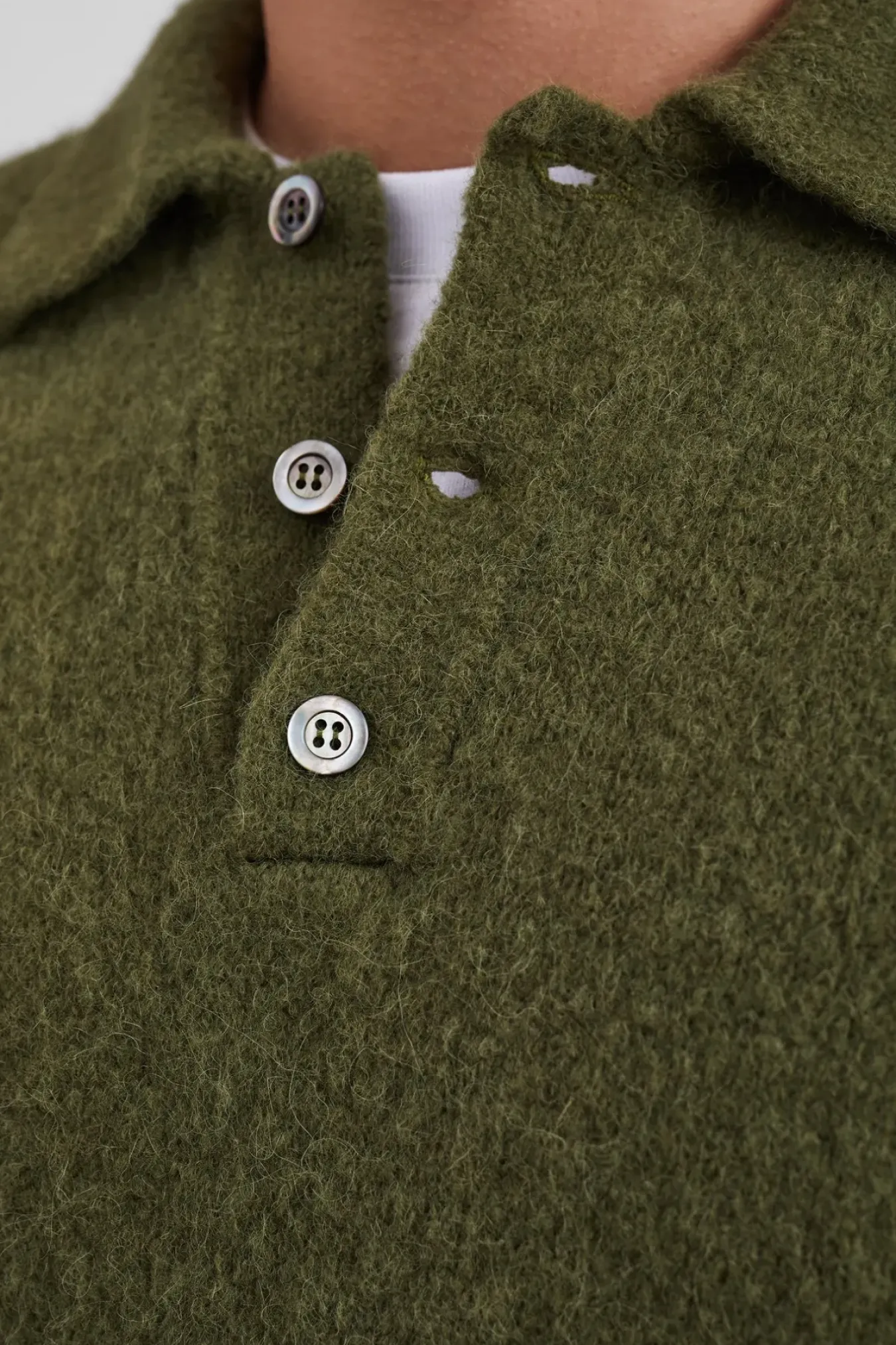 Norse Projects KNITWEAR>Rasmus Relaxed Brushed Polo