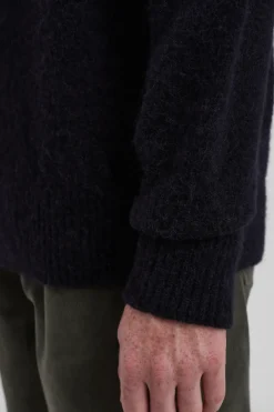 Norse Projects KNITWEAR>Rasmus Relaxed Brushed V-Neck Sweater